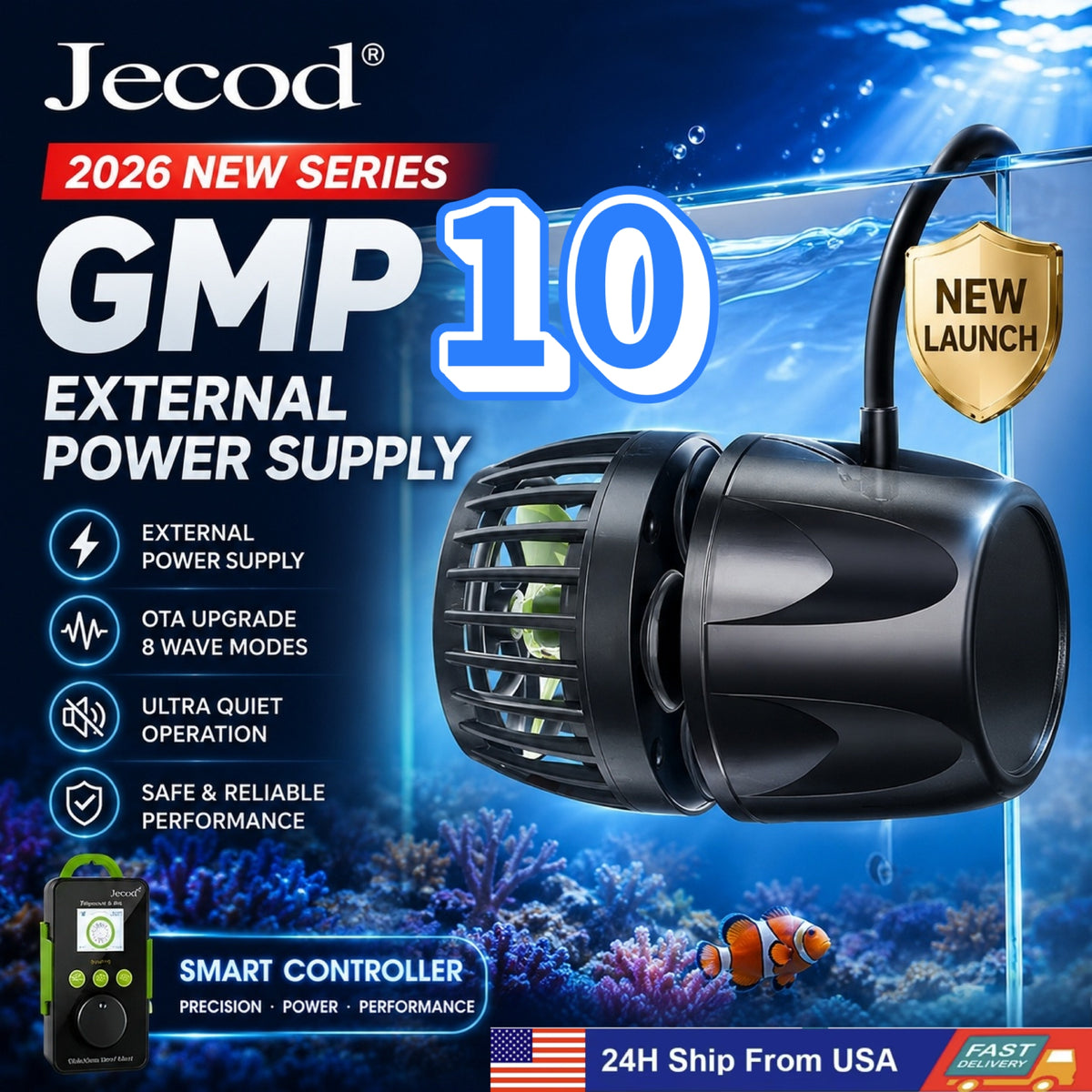 Jebao GMP Series 5th Gen Smart Wavemaker