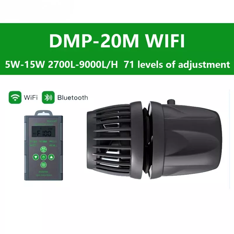 Jebao DMP-M Series Smart Wavemaker – WiFi & Bluetooth